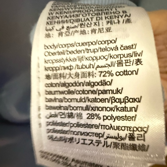 Calvin Klein Sky Blue Women's Hoodie - Picture 3 of 3